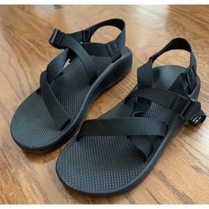 CHACO Z 1 Classic Hiking Outdoor Sandals Black Straps Open Toe Men's 14 NWOB NEW